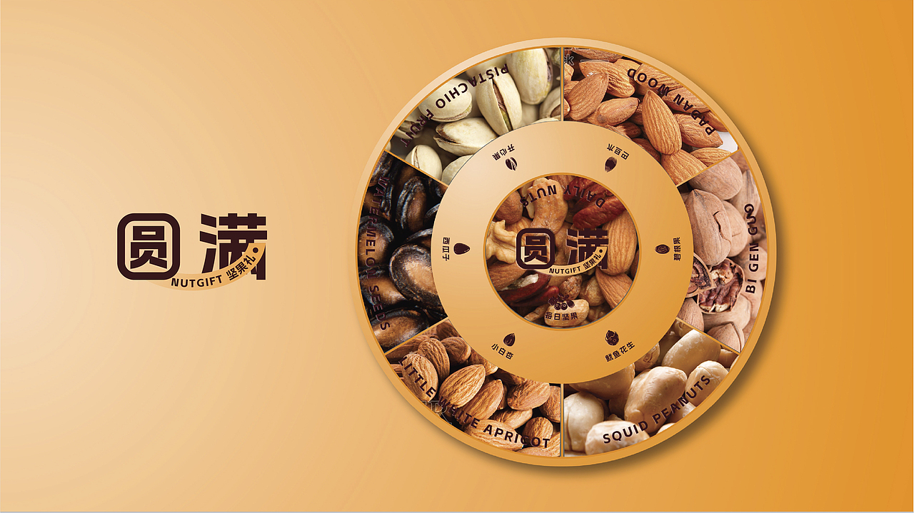坚果礼盒包装策划