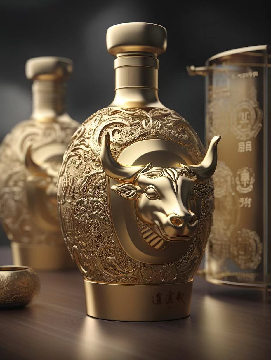 十二生肖白酒包装设计-牛（图ZMzQwMDcxODQw） - 包装 - 站酷设计师真象哥原创素材 - 站酷ZCOOL
