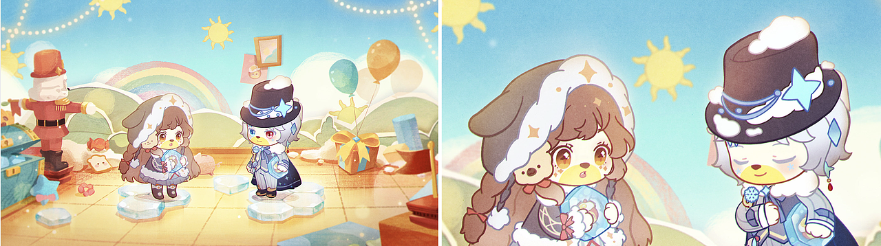 奥比岛手游|1.6版本凛冬童话