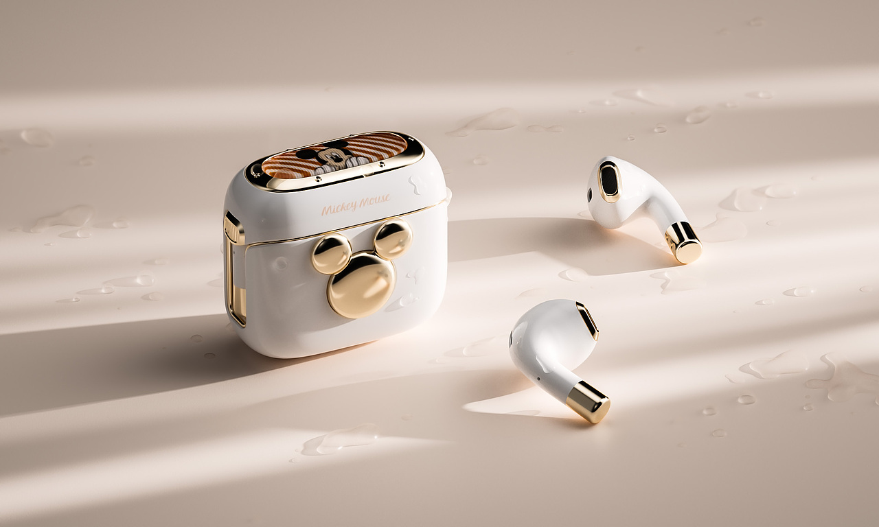 9月渲染合集丨蓝牙耳机（图ZMzE3NDgxNzQw） - 产品 - 站酷设计师小棉袄丶原创素材 - 站酷ZCOOL