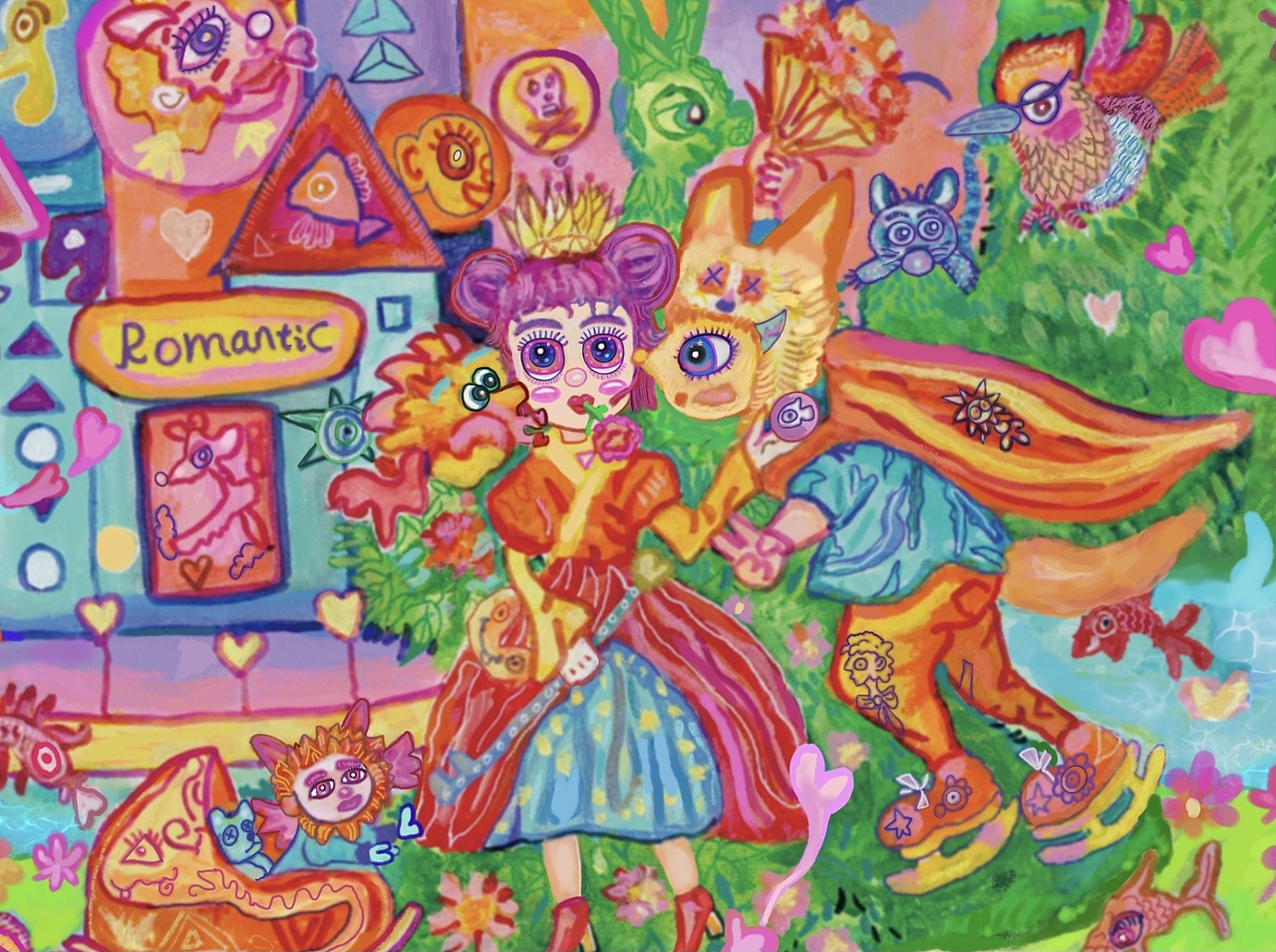 #邂逅#粉嫩多巴胺少女+邂逅奇迹之光