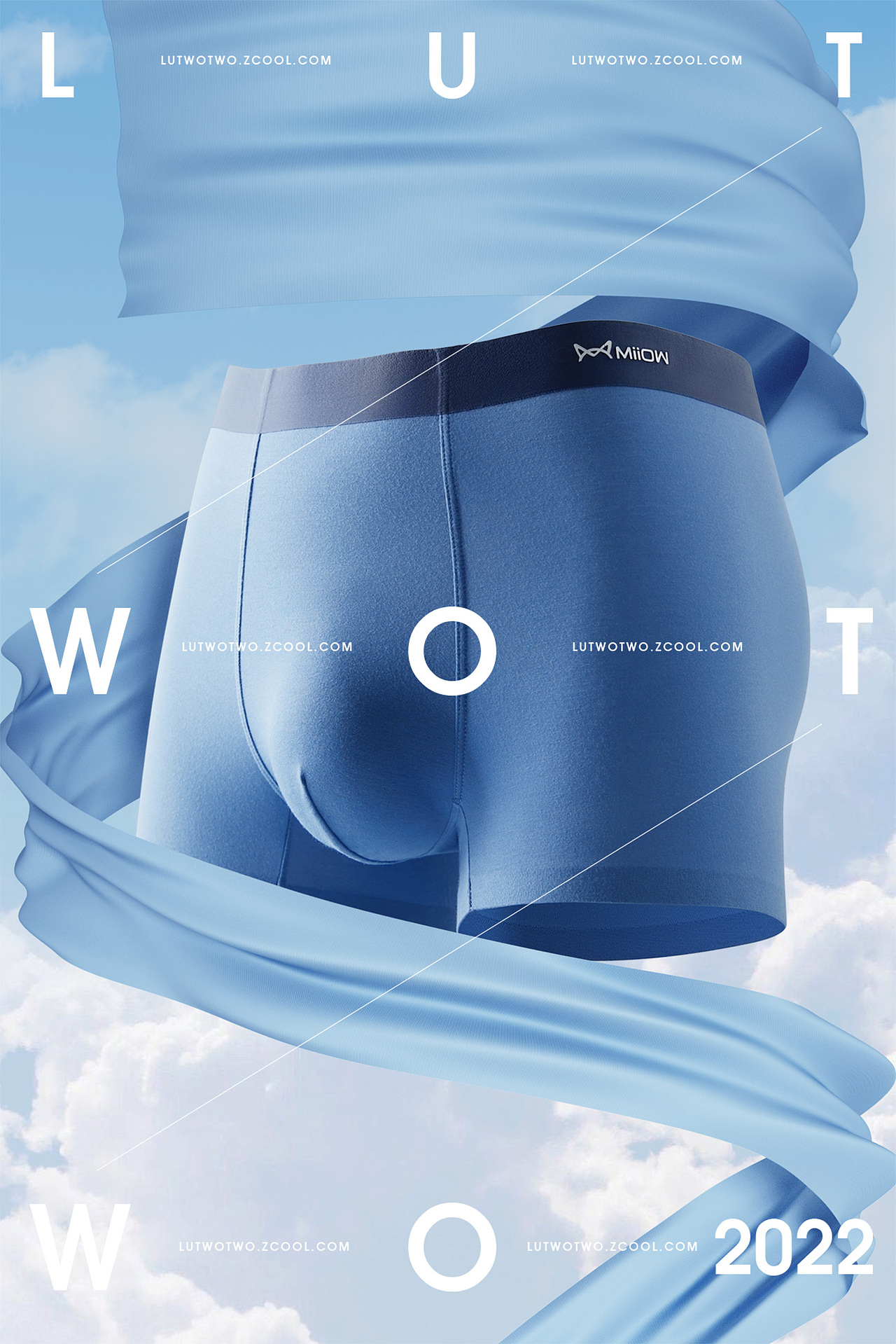 貓人莫代爾無痕抗菌內(nèi)褲拍攝詳情設(shè)計(jì)（圖ZMzI2NzMxNjc2） - 電商 - 站酷設(shè)計(jì)師魚非我魚原創(chuàng)素材 - 站酷ZCOOL