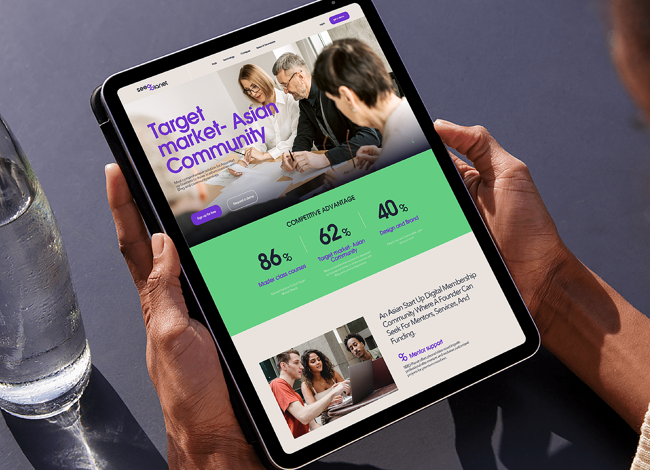 【Seed planet 品牌VI设计】线上社区品牌VI 海外品牌