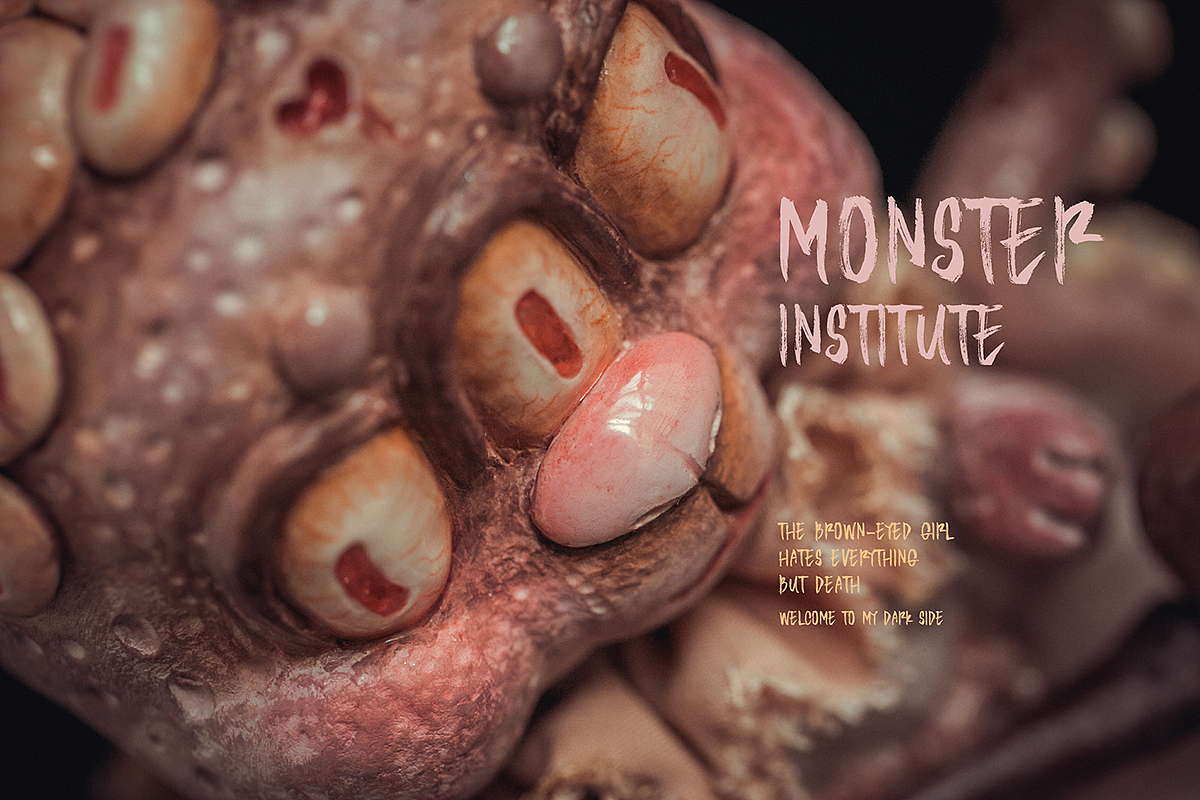 怪物研究院（圖ZMjk3NzI0ODc2） - 手辦/模玩 - 站酷設(shè)計師死兔子Bunny原創(chuàng)素材 - 站酷ZCOOL