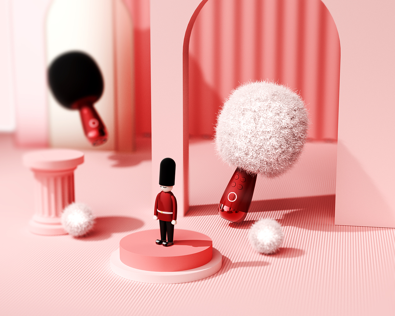 唱吧 | 小巨蛋麦克风设计