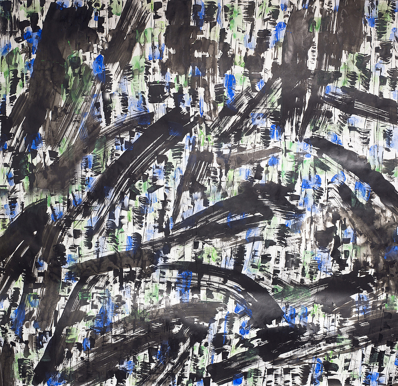 春寒之约
<br>春之如你,寒冽远去,万物生长,万物更迭,与君相约!<br><br>纸本 设色 200×200cm 2022 汪流全