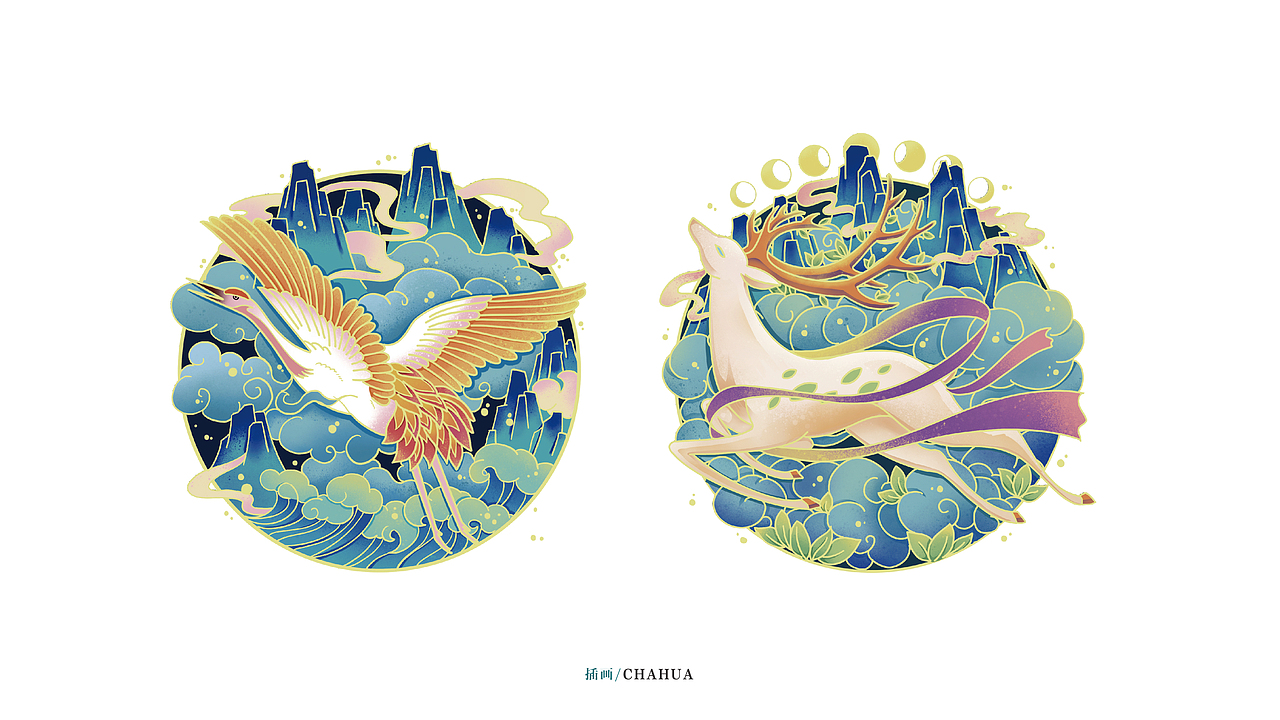 宫廷潮饮系列品牌设计