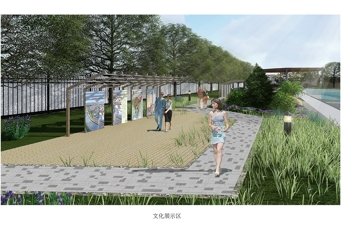 校园入口处景观改造