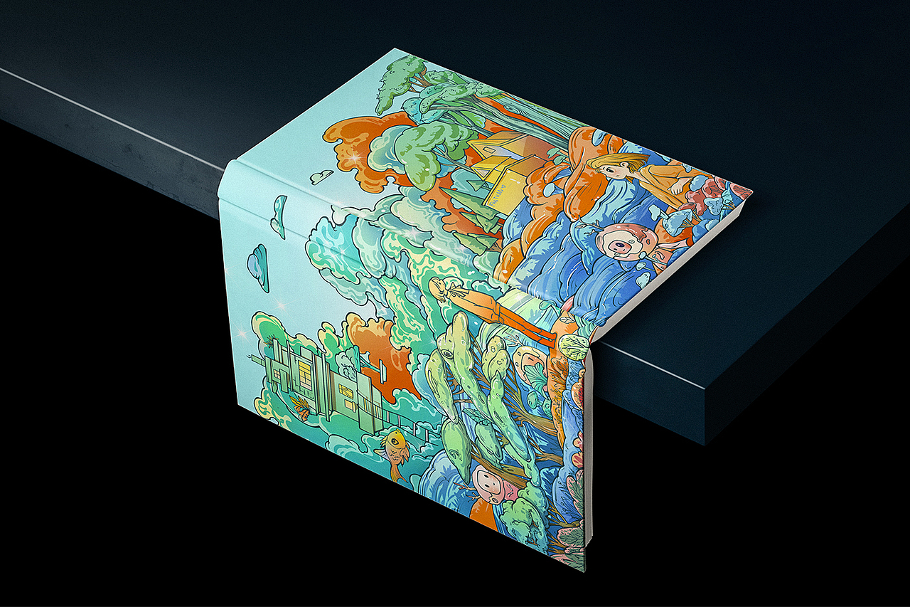 《梦境》— 寻（图ZMzUzMTI5NzQ4） - 商业插画 - 站酷设计师饭团食品包装设计原创素材 - 站酷ZCOOL