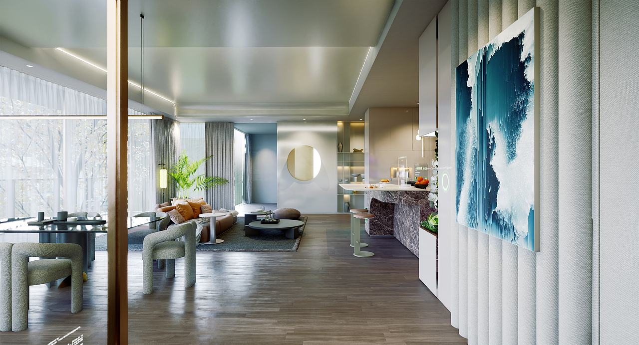 室内交互空间表现/UE5所见即所得（图ZMzQzMTMwODgw） - 建筑/空间 - 站酷设计师xinsenc原创素材 - 站酷ZCOOL