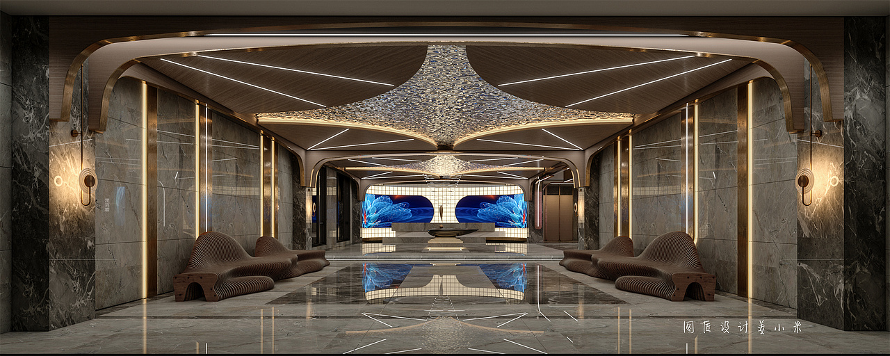 足浴SPA会所设计|在繁华喧嚣中,寻得一所静谧之处