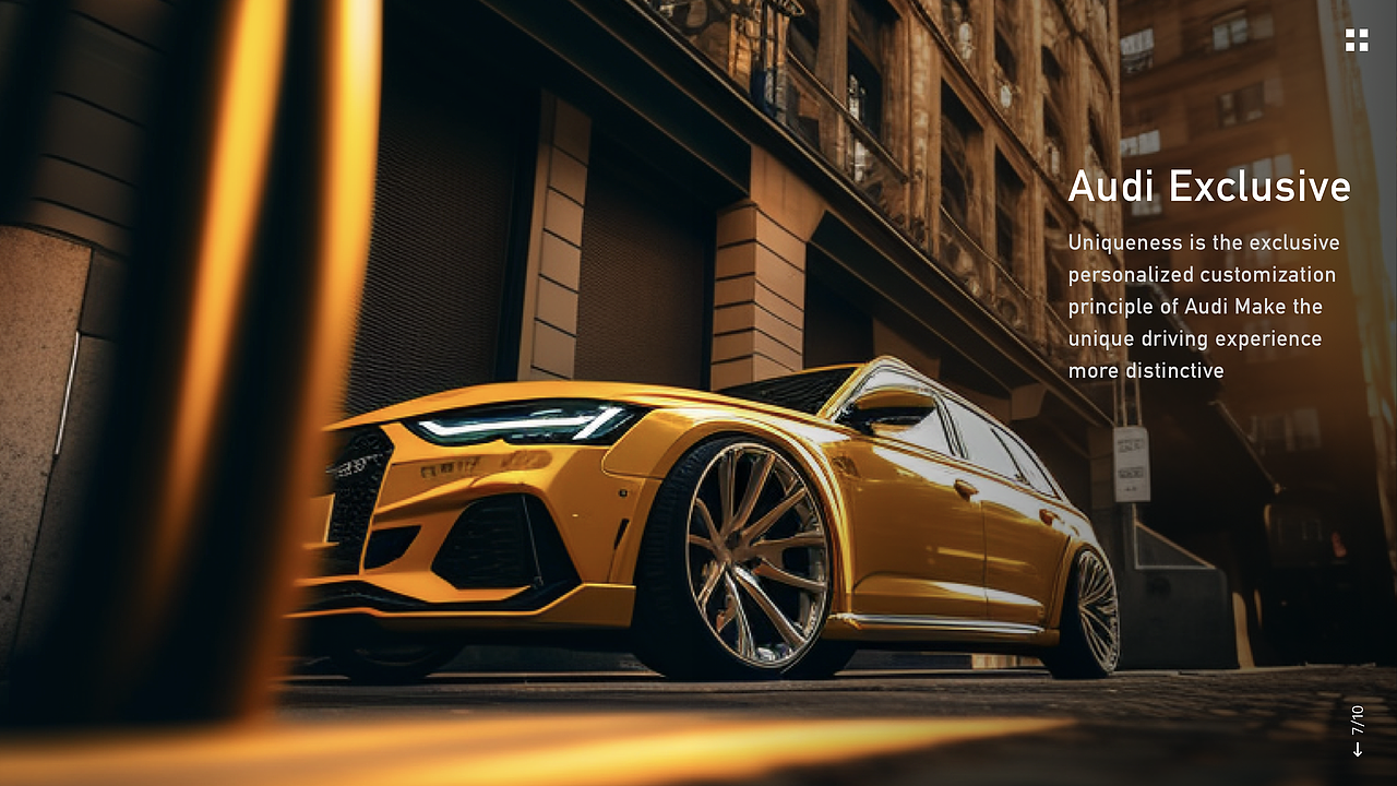 用AI生成汽车网站?