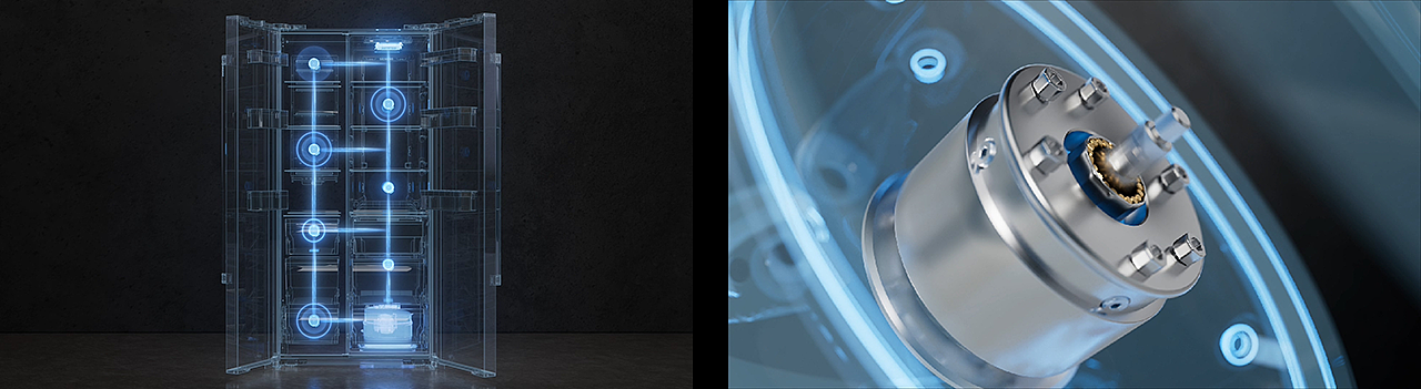 西门子曜钢黑精控恒鲜冰箱