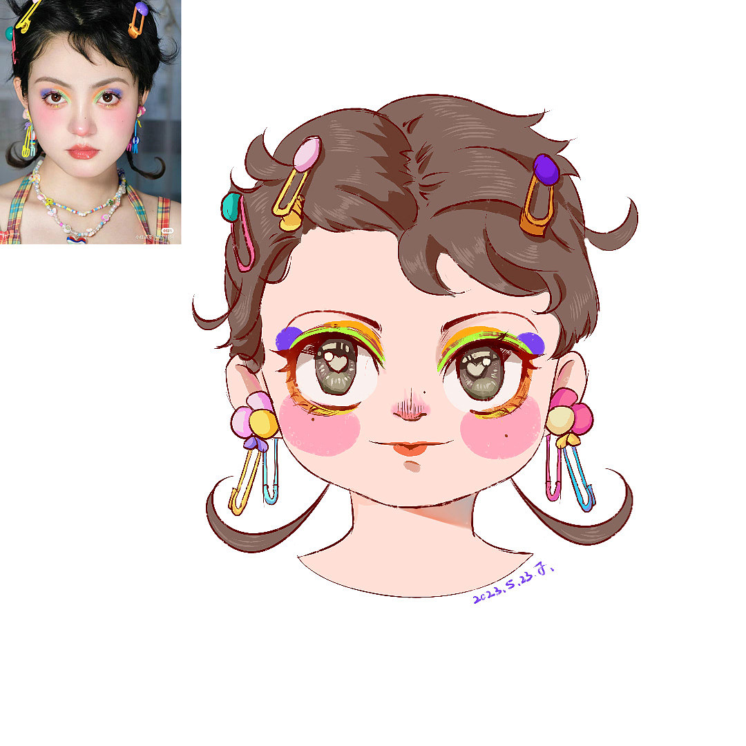 马卡龙女孩子（图ZMzQxMDQ1OTQ4） - 创作习作 - 站酷设计师唔叽唔哩原创素材 - 站酷ZCOOL