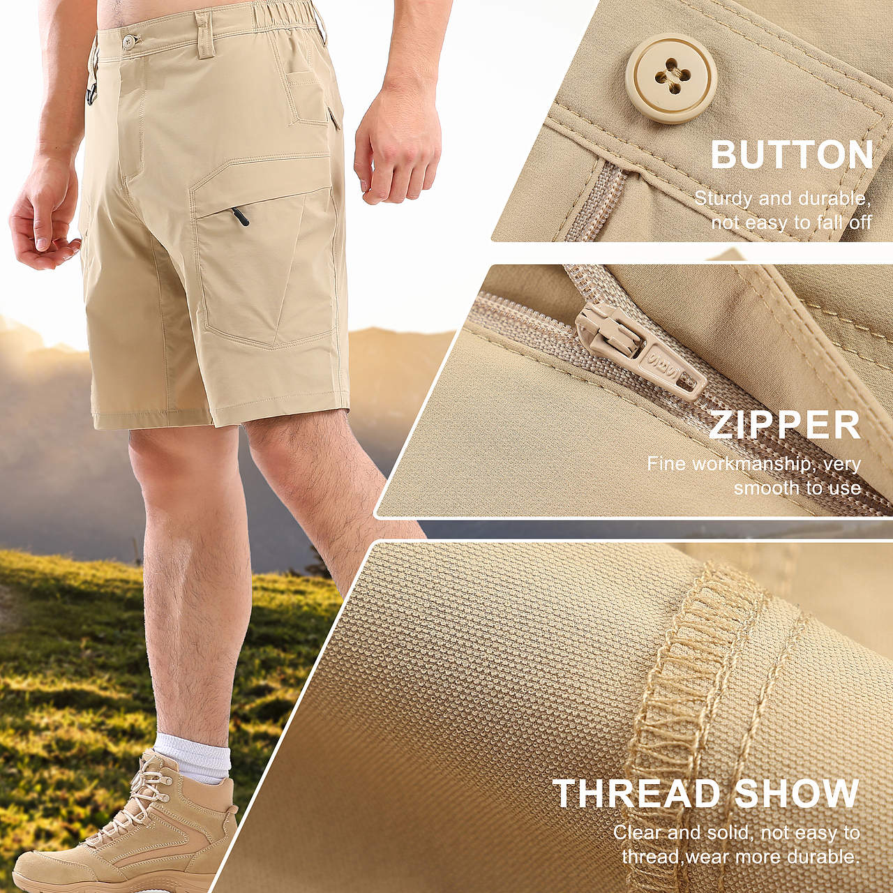 亚马逊图片设计-男士短裤