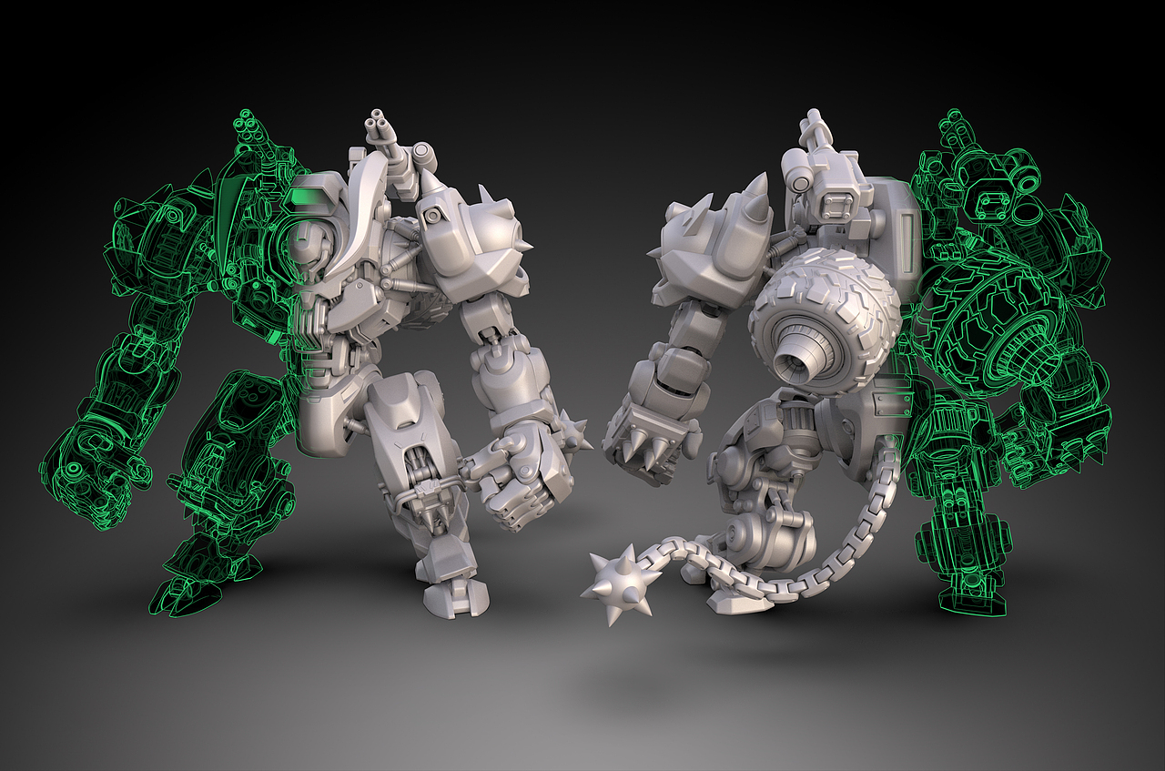 裂地玄甲 机甲形态