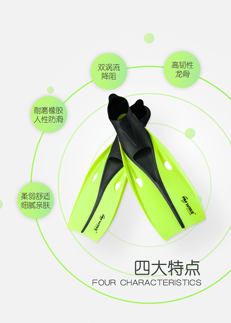 waveF-6849游泳镜详情页-电商设计