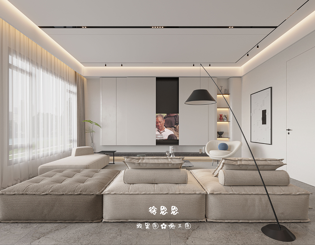 现代别墅 世事繁杂喧闹,束缚颇多,唯“家”自在