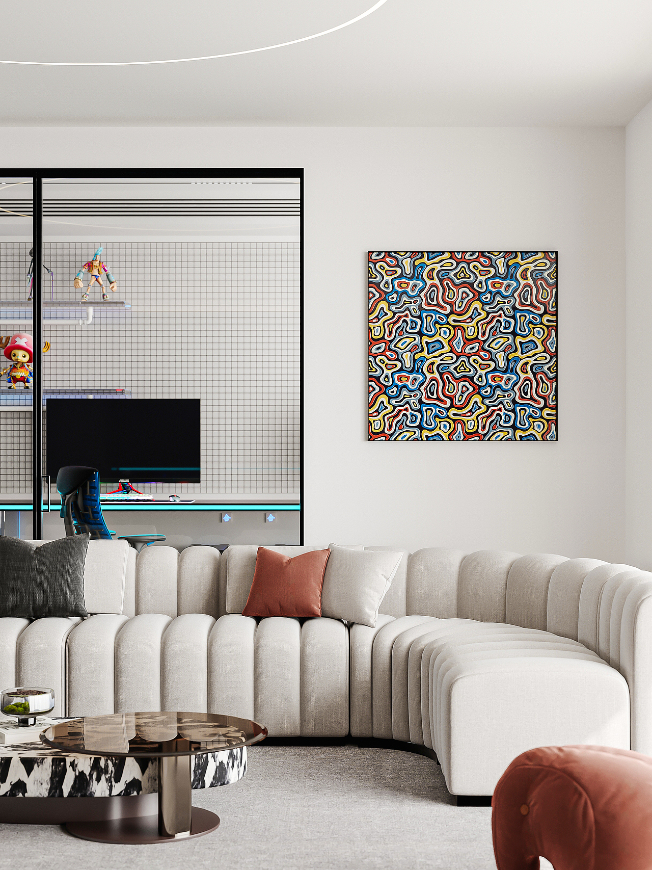 深化渲染-现代风家装渲染（图ZMzU0NDc1Mzgw） - 家装设计 - 站酷设计师MIF视觉原创素材 - 站酷ZCOOL