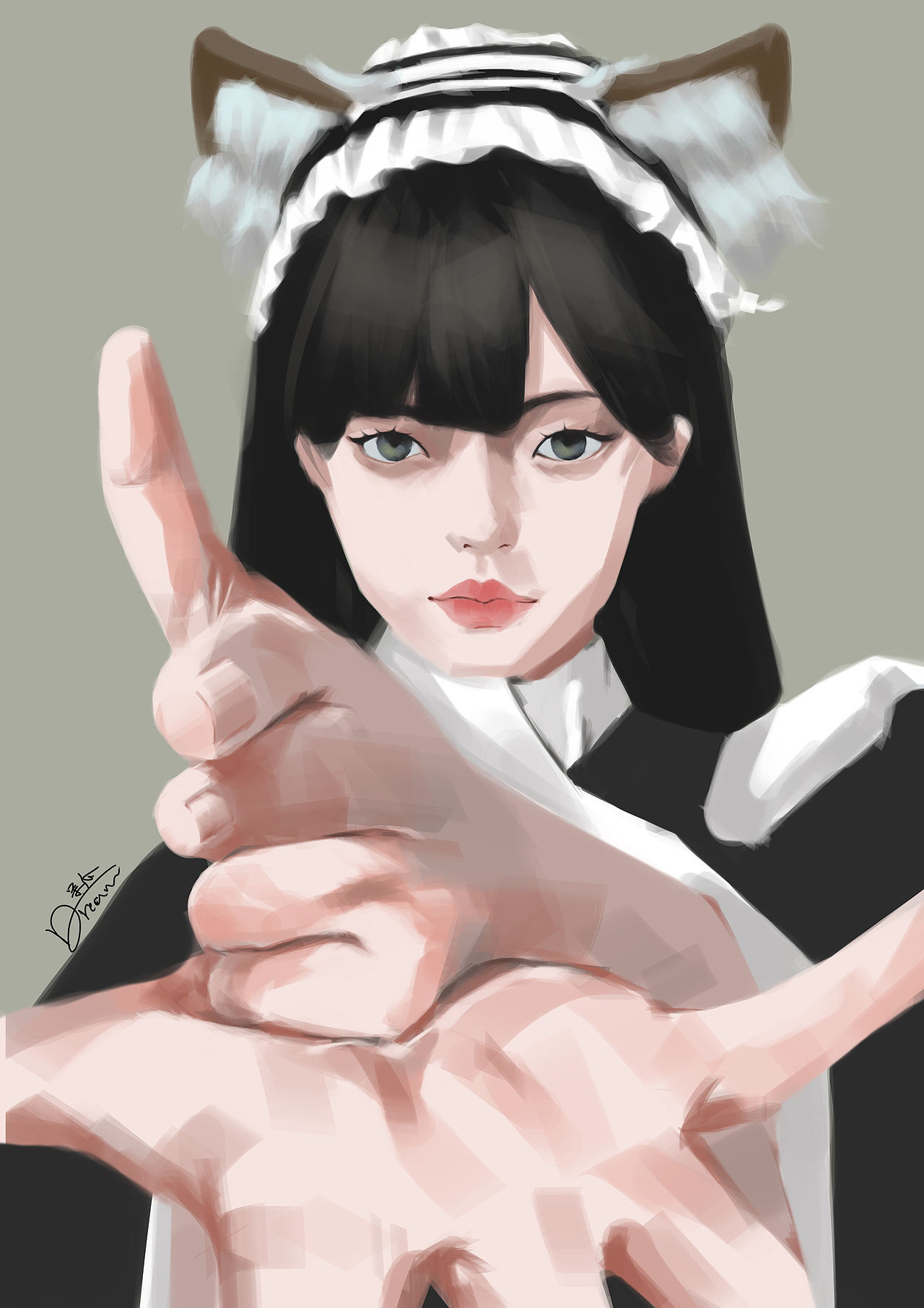 部分厚涂流程圖（圖ZMzE3Nzk5Njky） - 創(chuàng)作習(xí)作 - 站酷設(shè)計(jì)師魚兒的設(shè)計(jì)鋪原創(chuàng)素材 - 站酷ZCOOL