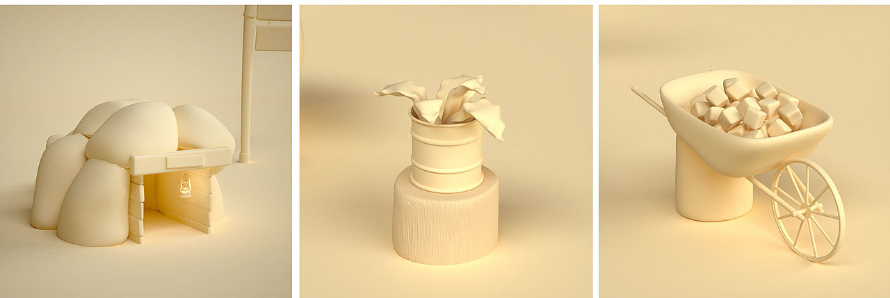 卡特与皮特的矿工生活（一）（图ZMzE2OTEyMDg0） - 产品 - 站酷设计师白小昼原创素材 - 站酷ZCOOL
