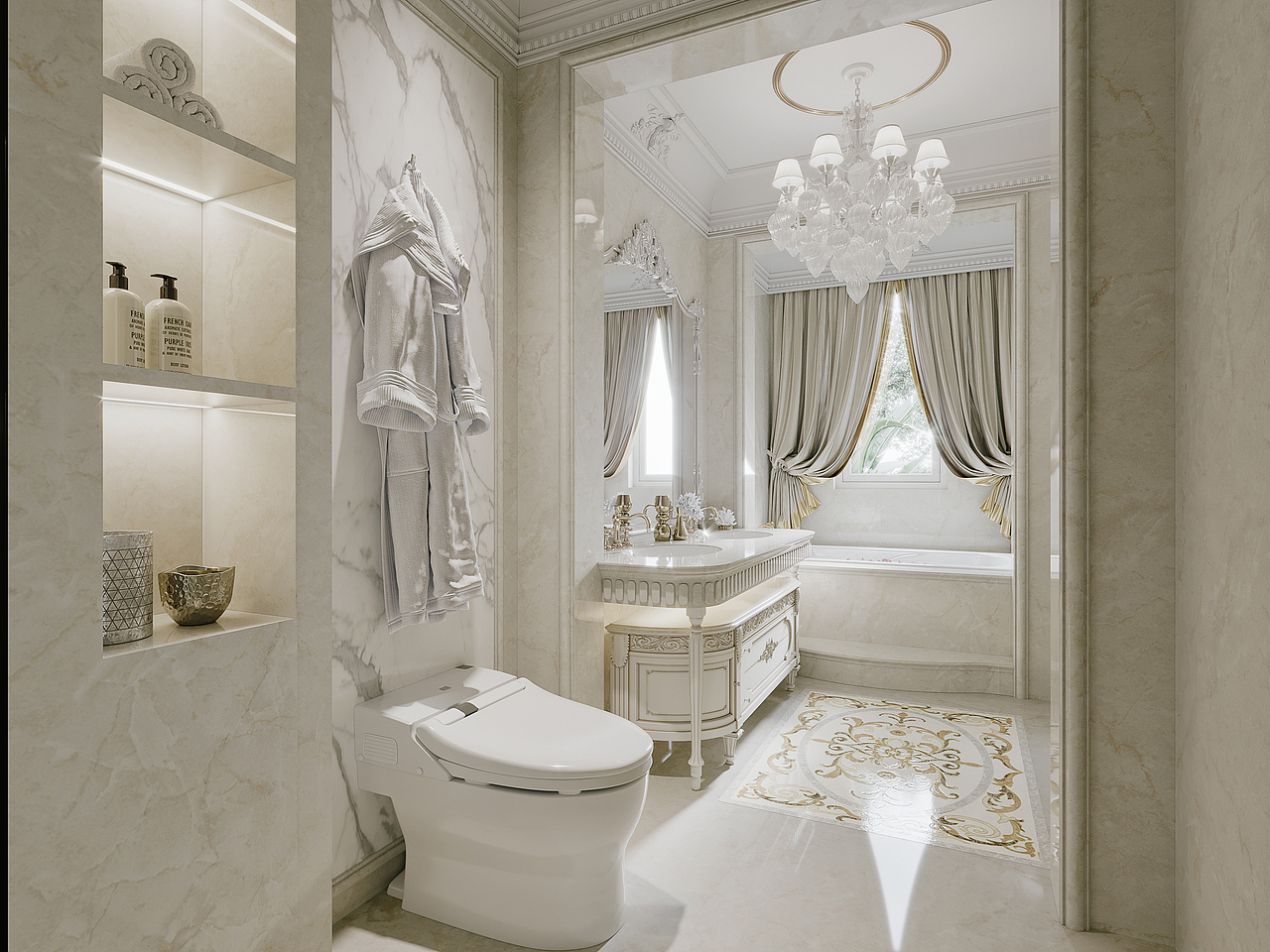 法式是奢华,是崇尚匠心独具的宏伟与尊贵（图ZMzU1MjczOTQw） - 家装设计 - 站酷设计师汐楠爱设计原创素材 - 站酷ZCOOL