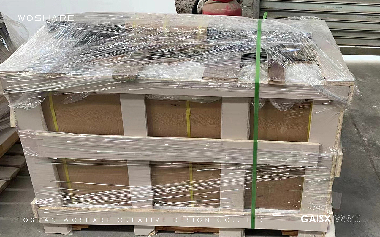 六米柜体打包成1个立方的包裹