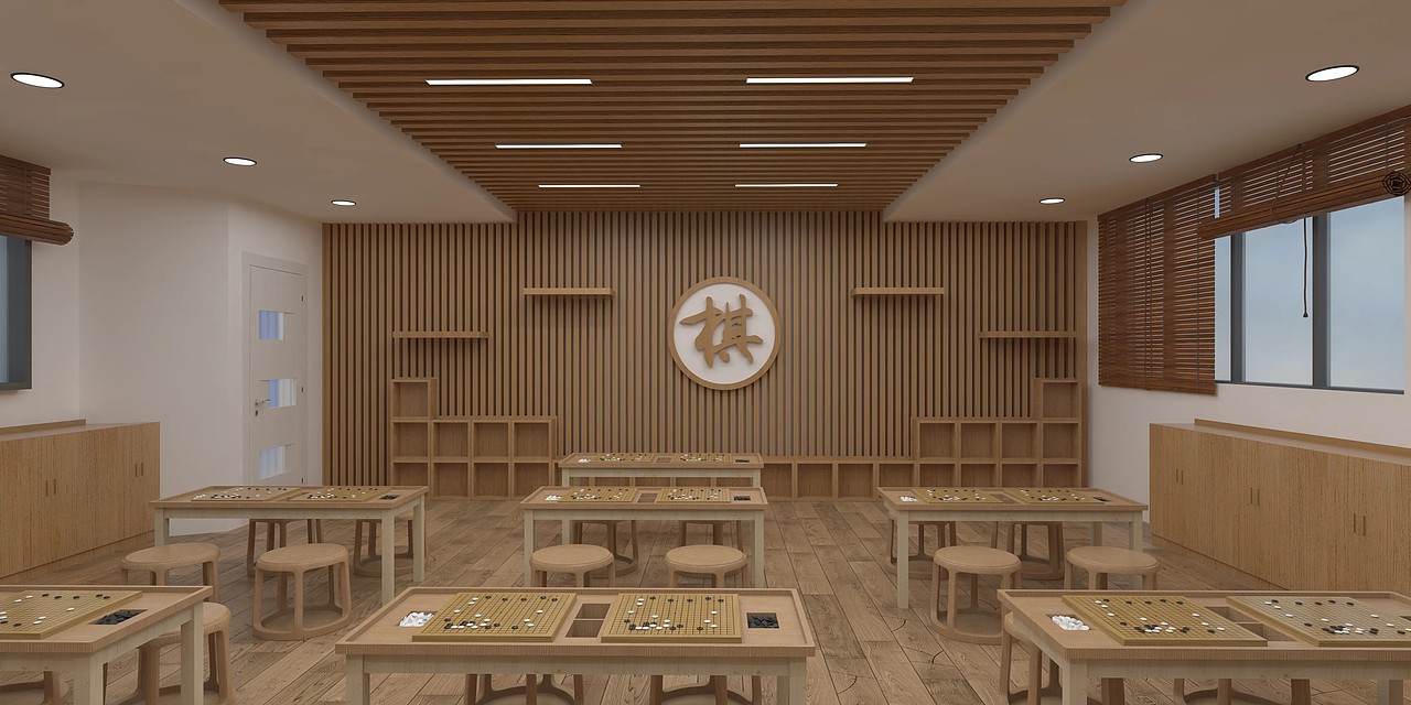 ⚫️设计方案 | 围棋室