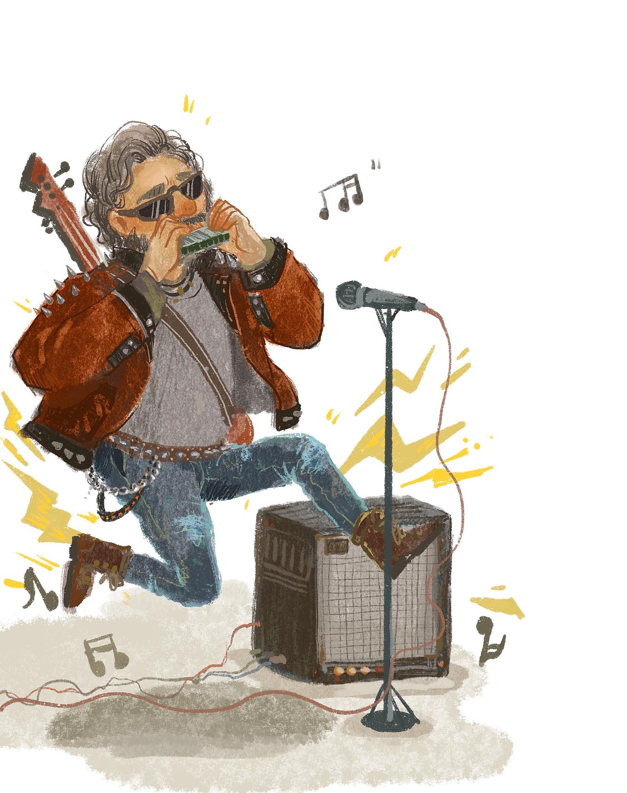 《还在老地方》图书插画（图ZMzI2MjYyOTg0） - 绘本 - 站酷设计师山葵s原创素材 - 站酷ZCOOL