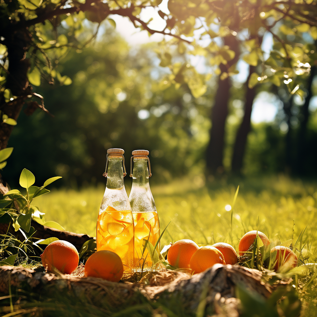 我喝到阳光的味道啦！（图ZMzU3NDA5NTUy） - AI作品 - 站酷设计师几何公子原创素材 - 站酷ZCOOL