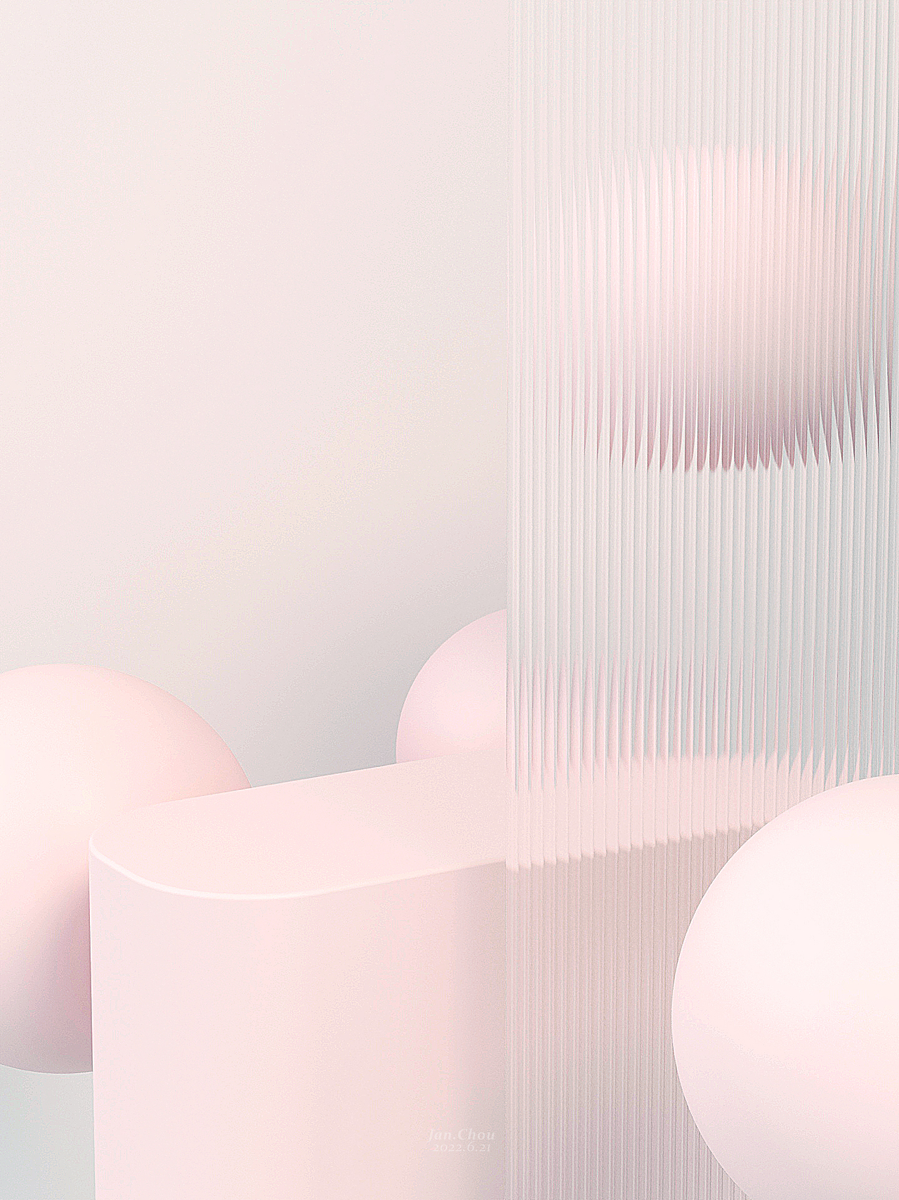 C4D场景背景临摹练习