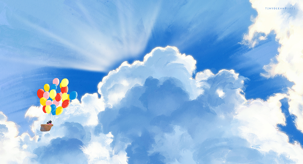 有我陪你长大/60天色彩速涂（图ZMzA0Nzg0NjI4） - 创作习作 - 站酷设计师豆丁洋原创素材 - 站酷ZCOOL