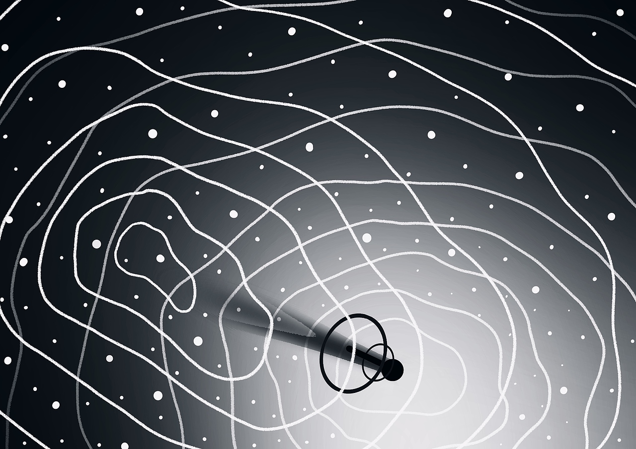 插画—谁在怀念？（图ZMzA5MDc5NDQ4） - 艺术插画 - 站酷设计师今天也想学画画呀原创素材 - 站酷ZCOOL