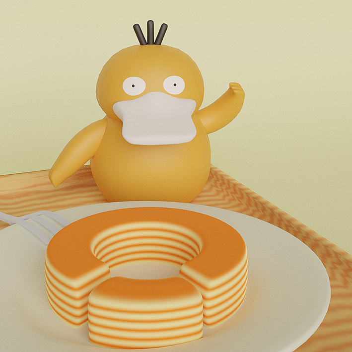 学习blender的一些临摹练习