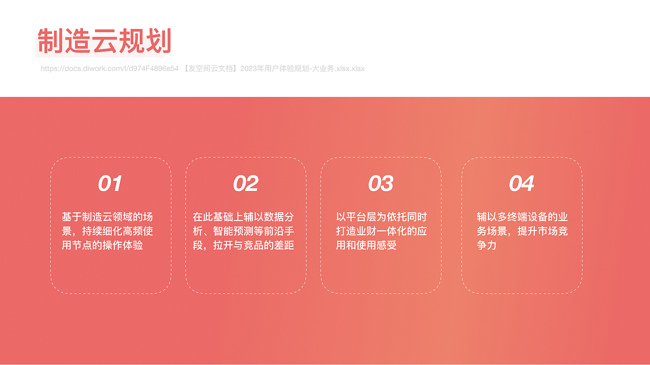 B端体验设计实际项目