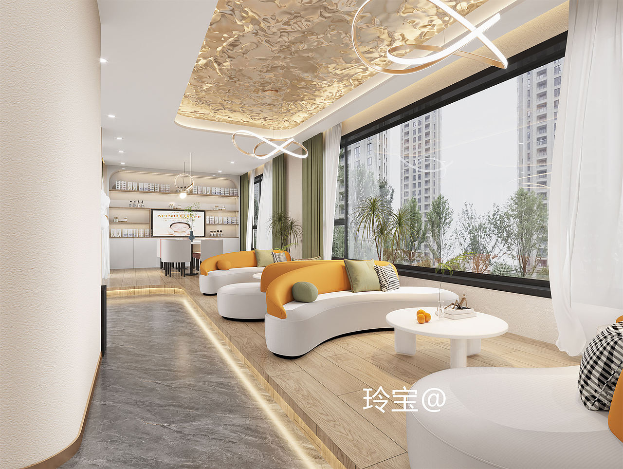 美容院设计丨给自己一个美美的答复