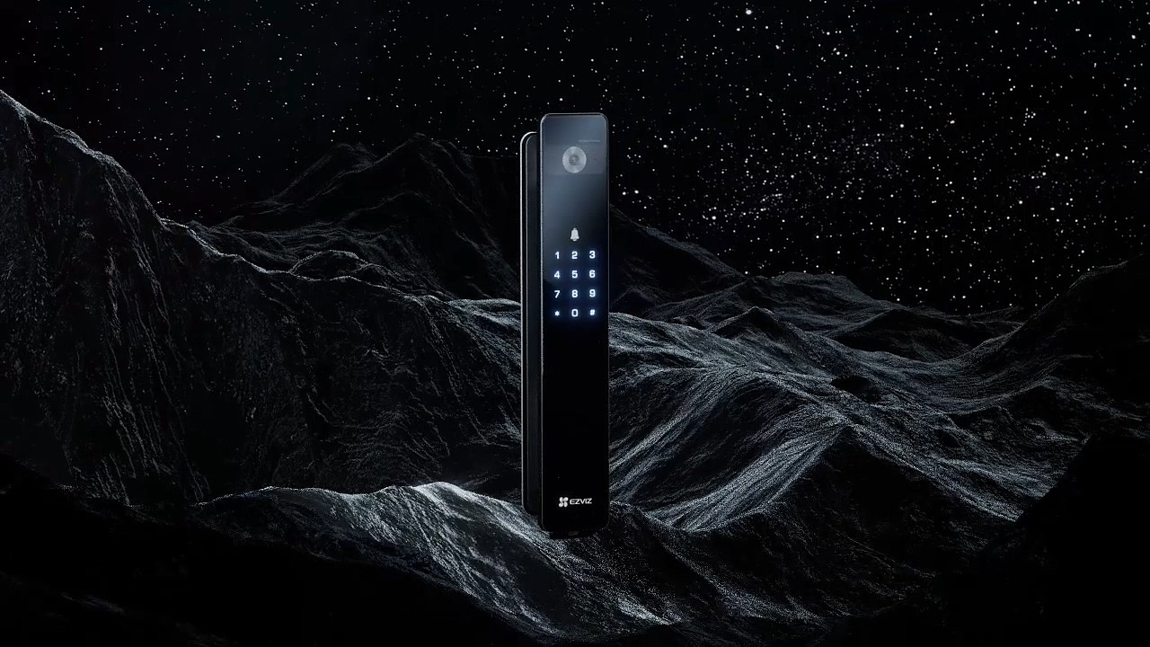 萤石Y3000FVX极光人脸视频锁渲染短片