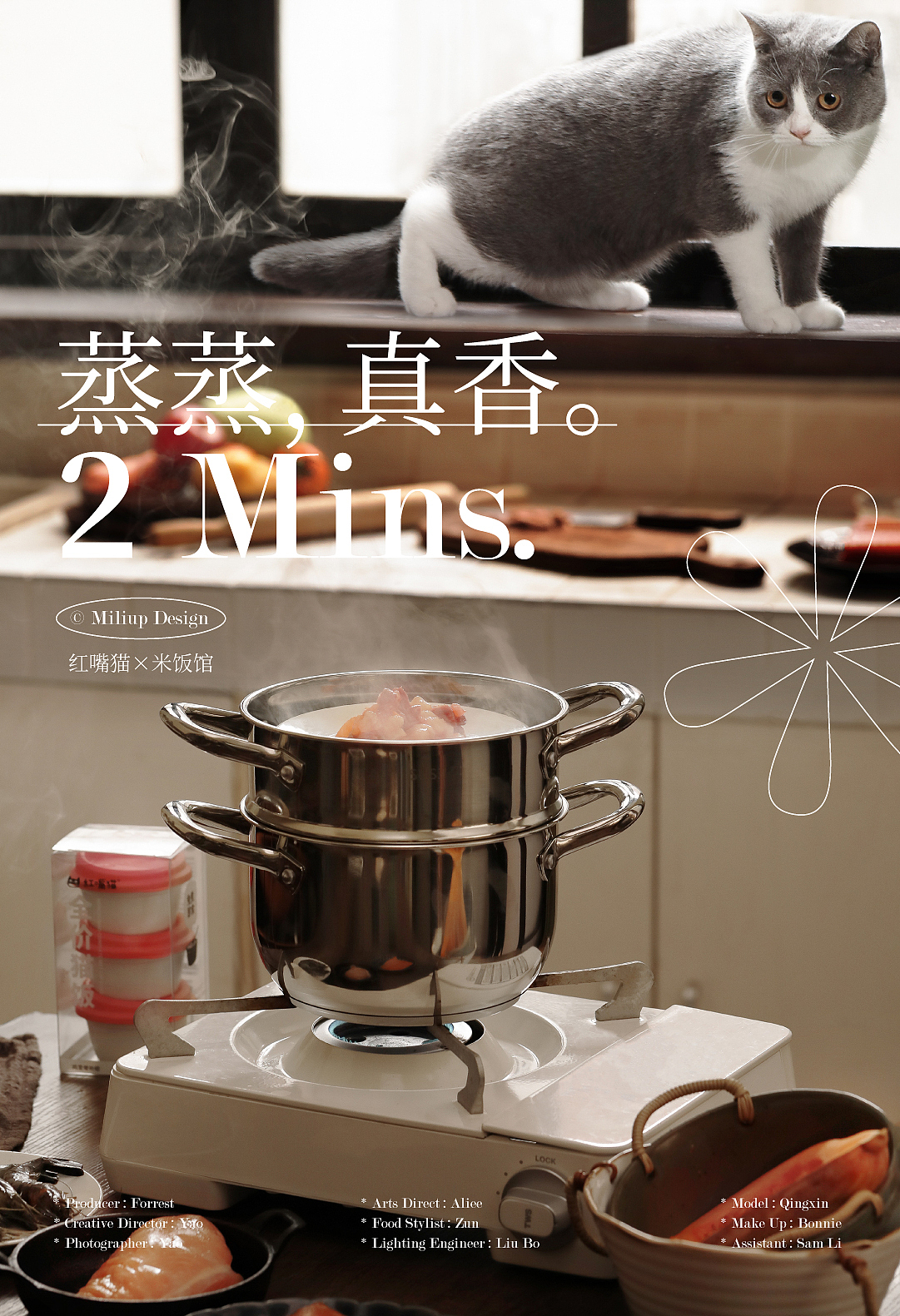 美食摄影 | 和猫猫一起吃饭猫饭粮食品餐饮高端品质