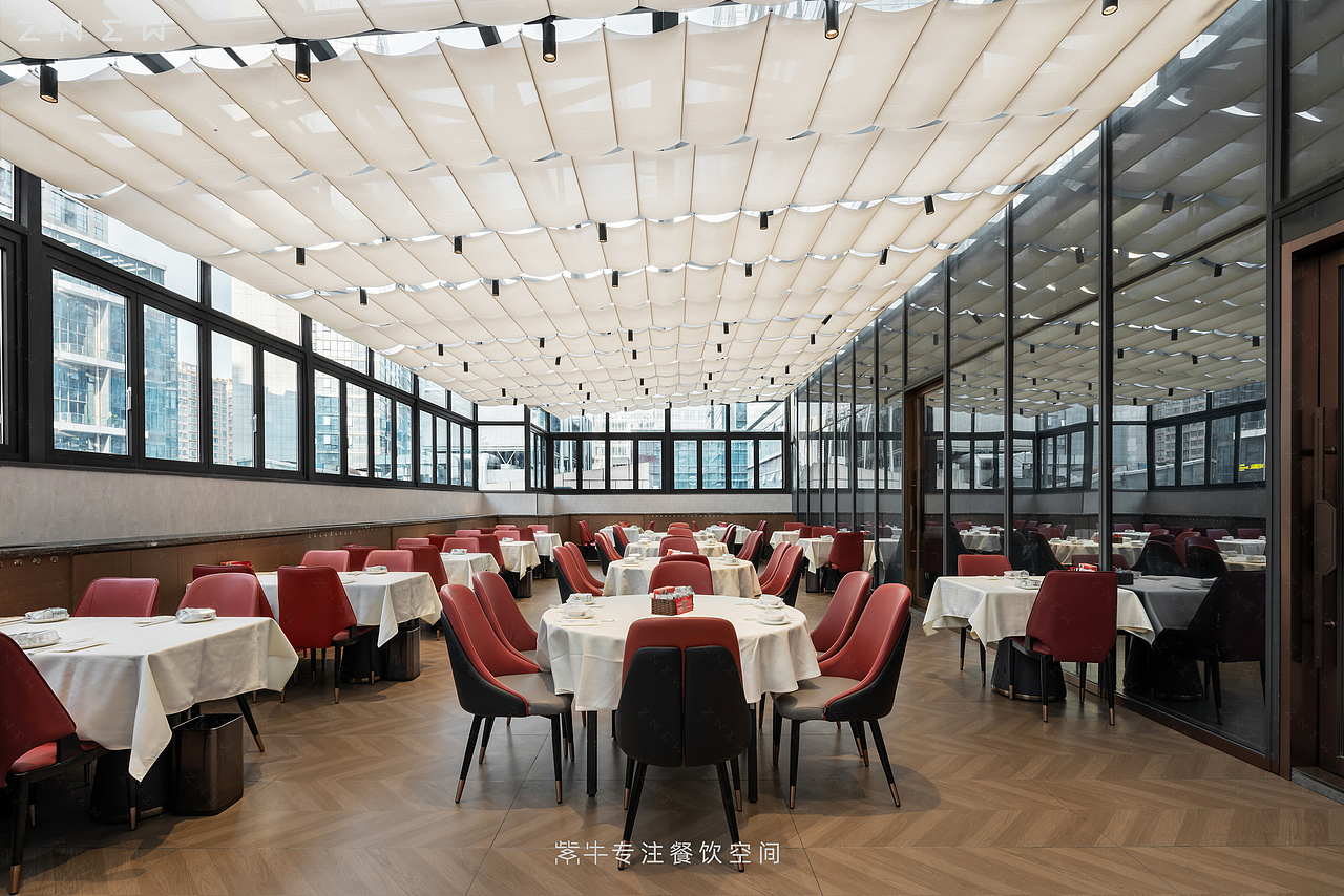 紫牛出品 | 聚味瞿记（德思勤店）（图ZMzQ2Nzg3Mzky） - 酒店餐饮设计 - 站酷设计师紫牛餐饮空间设计原创素材 - 站酷ZCOOL