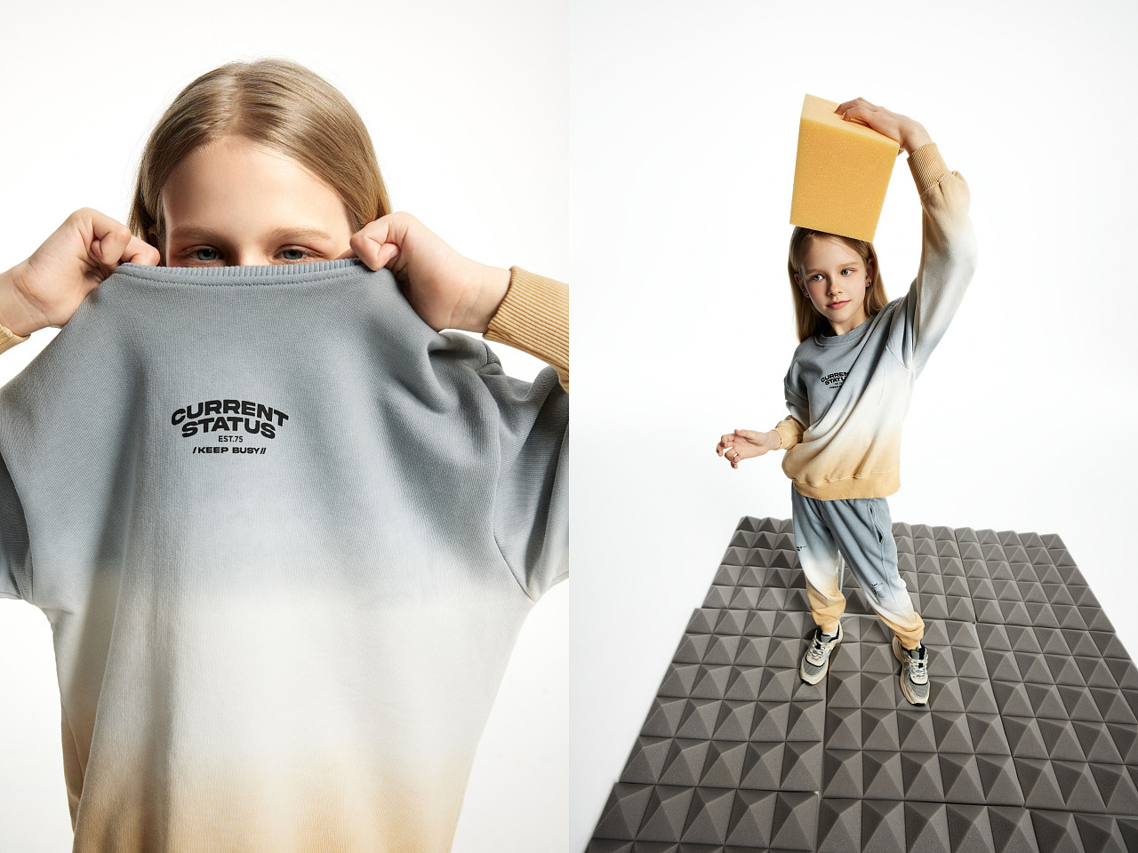 NEW TEST FOR KIDS 童装拍摄（图ZMzQzMjM3MTE2） - 时尚/艺术摄影 - 站酷设计师梅见风mads原创素材 - 站酷ZCOOL