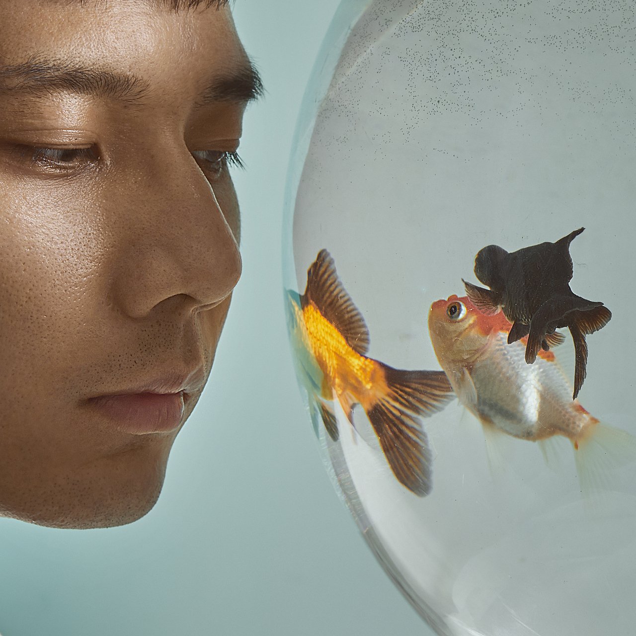 自拍 | 人与鱼的对话