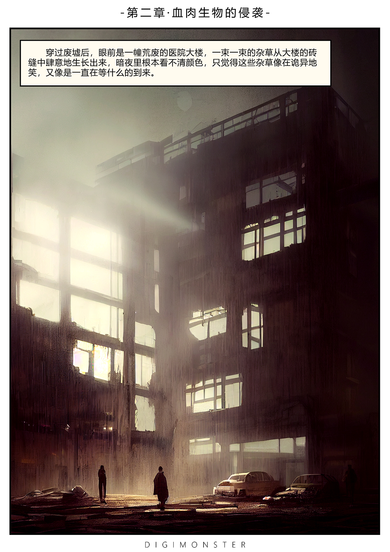 《陨 · 落》第二章·血肉生物的侵袭（图ZMzIwMTM1Njky） - 中/长篇漫画 - 站酷设计师DIGIMONSTER1006原创素材 - 站酷ZCOOL