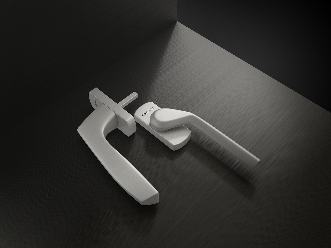 门窗五金渲染合集