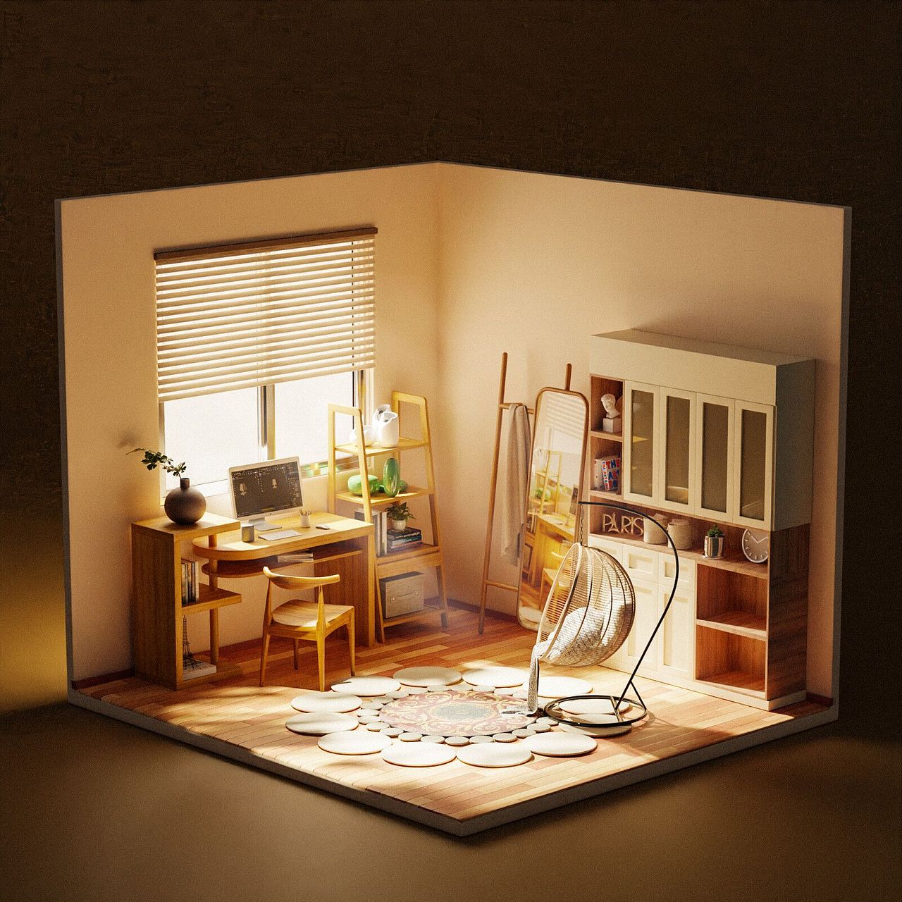 Blender第三期学员作品——阿泽的渲染小课堂（图ZMjk2NDM2NTA4） - 其他三维 - 站酷设计师阿泽不叫啊泽原创素材 - 站酷ZCOOL