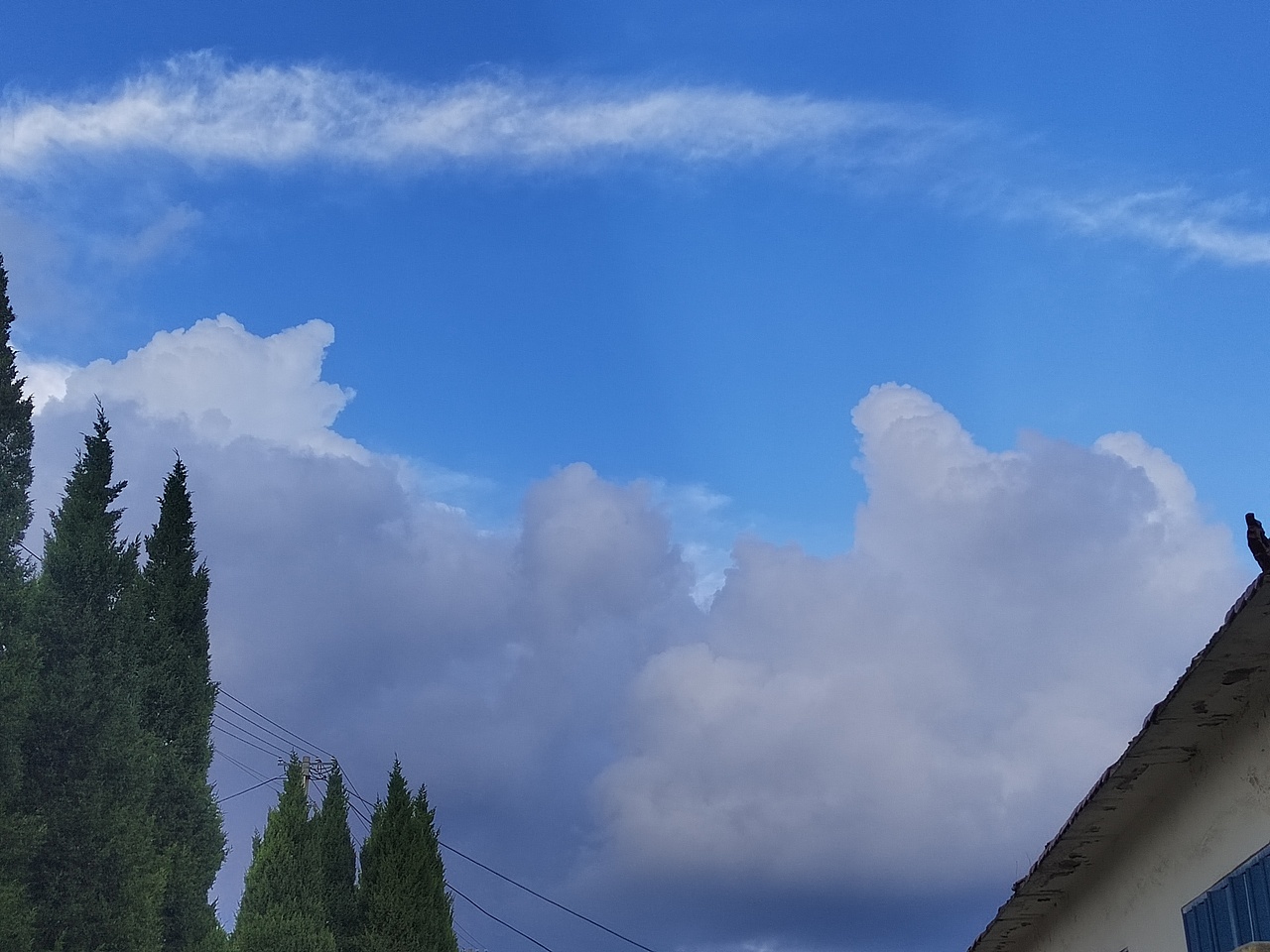 软乎乎的白云哦~