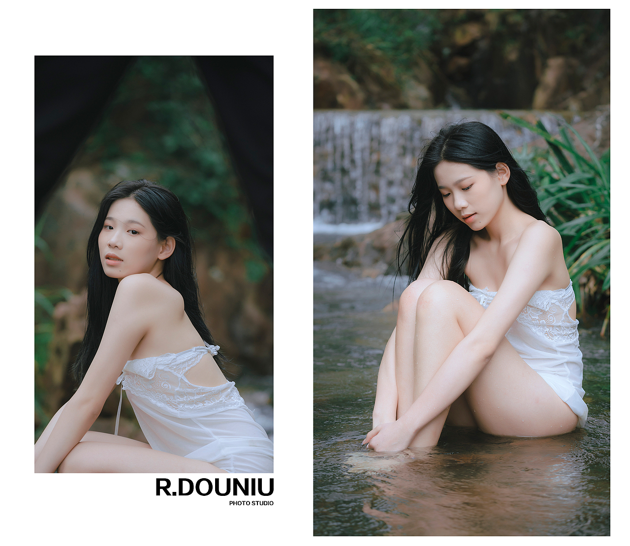 纪念我的第1000粉丝 #小溪风光写真#（图ZMzE2NDkyMDU2） - 人像摄影 - 站酷设计师R豆妞摄影原创素材 - 站酷ZCOOL