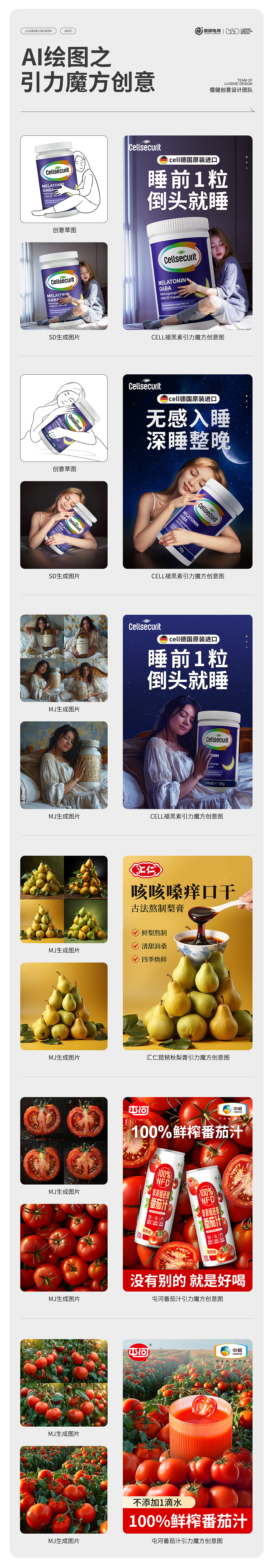 儒健电商 x AIGC营销创意实战案例（图ZMzcwNTQ2MTcy） - 电商 - 站酷设计师儒健视觉设计原创素材 - 站酷ZCOOL