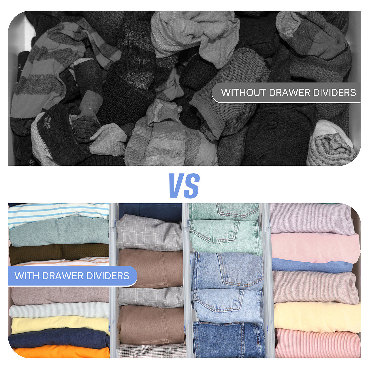 抽屉隔挡 亚马逊主图 A+