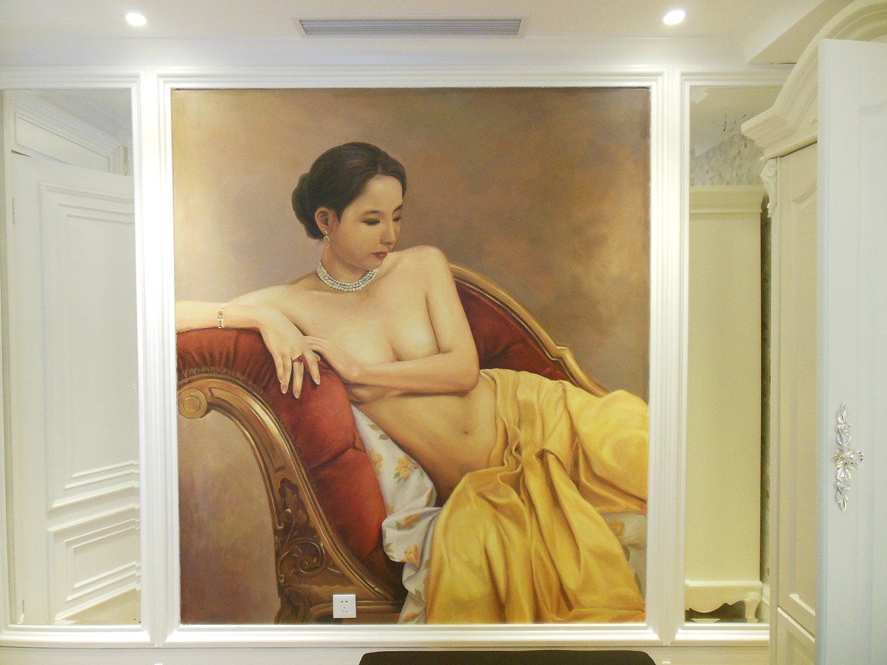 美容会所墙绘/壁画/唯美（图ZMzMyMDMwNjU2） - 绘画 - 站酷设计师大奎彩绘原创素材 - 站酷ZCOOL