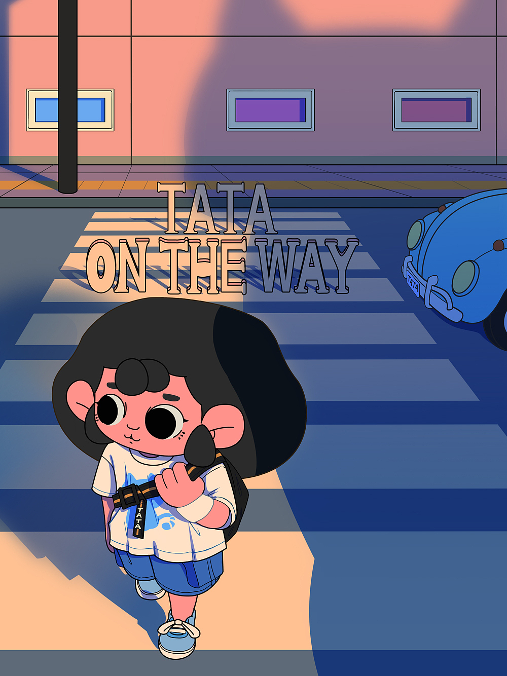 TATA on the way（图ZMzAxNzEyNTA0） - 商业插画 - 站酷设计师大眼TATA原创素材 - 站酷ZCOOL